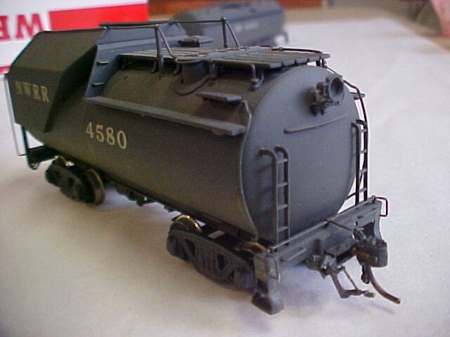 Westside Models HO scale brass 2-8-2 B&O Locomotive with aux. tender in OB