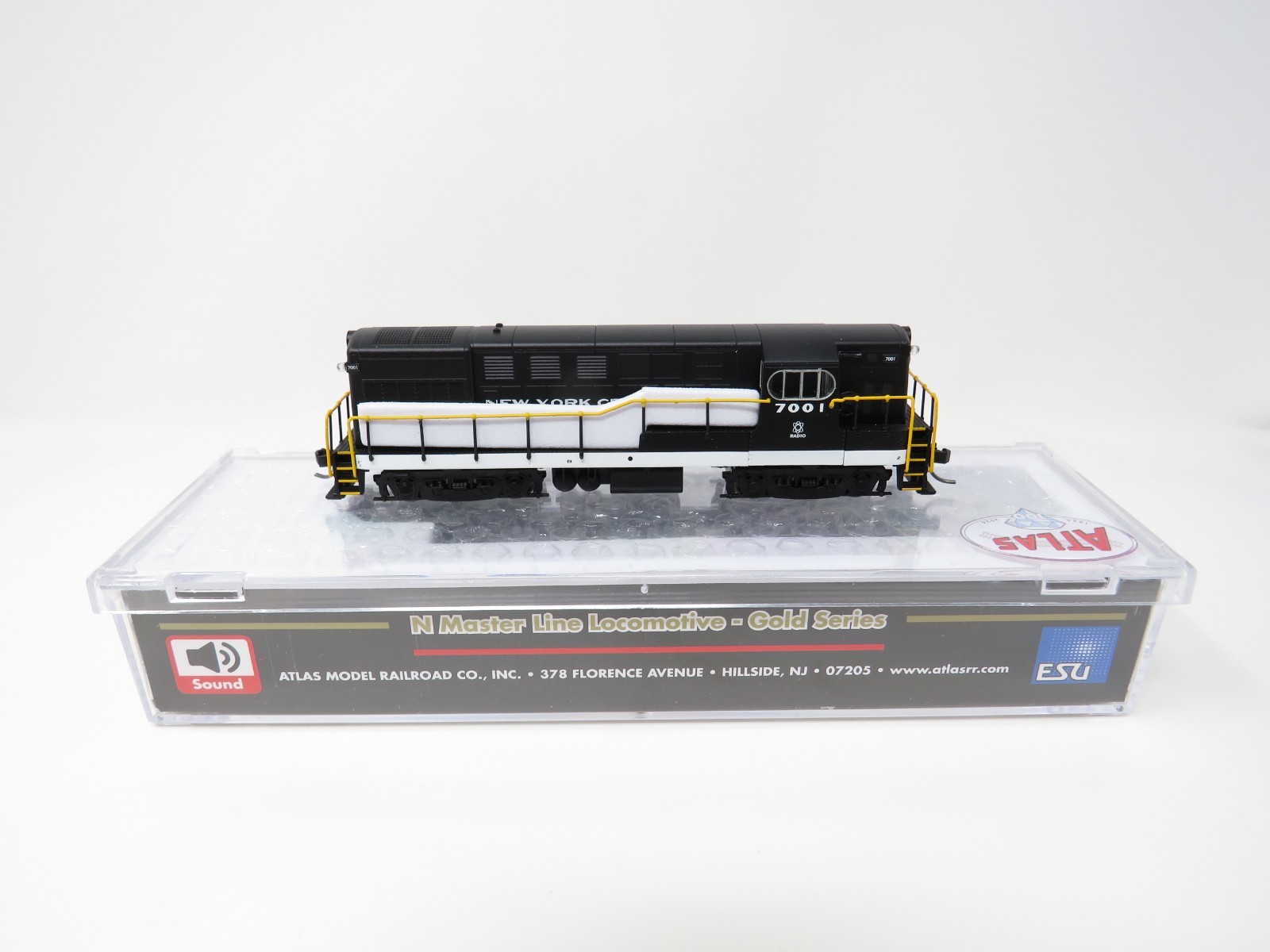 Atlas N 40005542 DCC Sound New York Central NYC FM H16-44 Diesel Locomotive