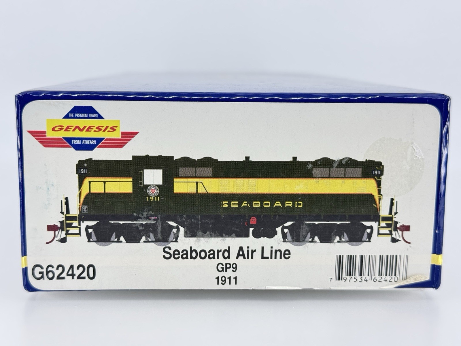 HO Athearn Genesis G62420 Seaboard Air Line GP9 Diesel Locomotive SAL #1911