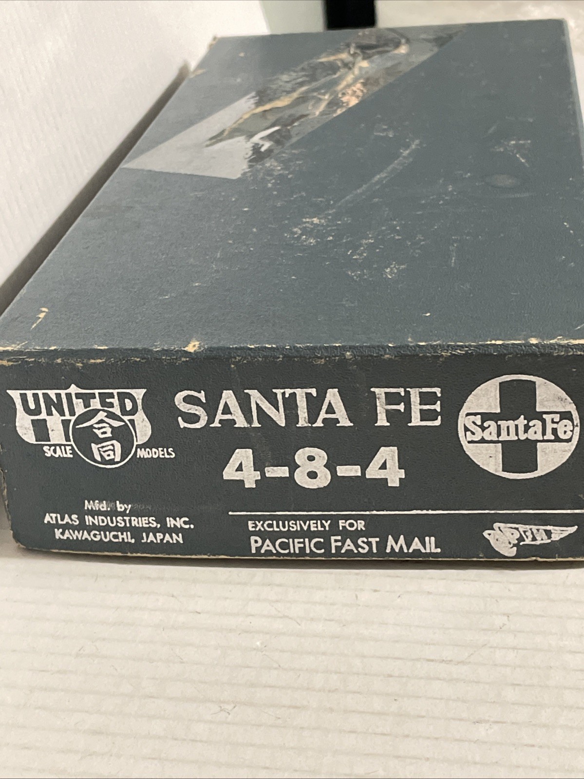 4-8-4 S.F. BRASS HO PACIFIC FAST MAIL MODEL RTR. / UNITED / In Box