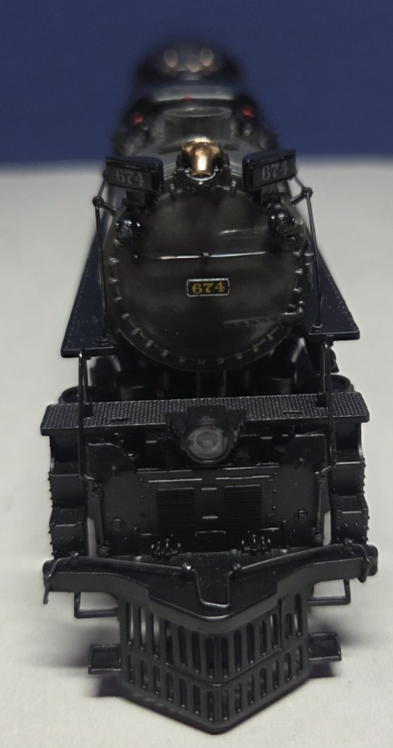 MTH HO Scale 4‑6‑6‑4 Challenger Clinchfield #674 – 80‑3204‑1