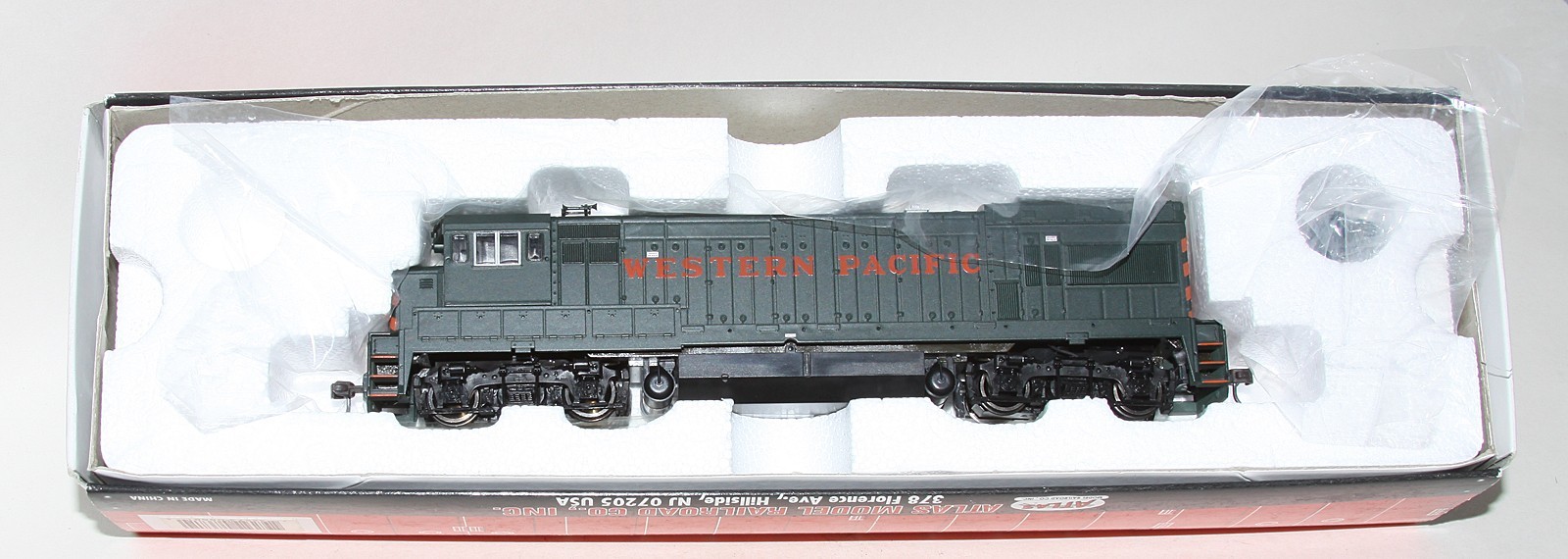 Atlas U23B Western Pacific WP No Road Number DCC Ready HO Scale