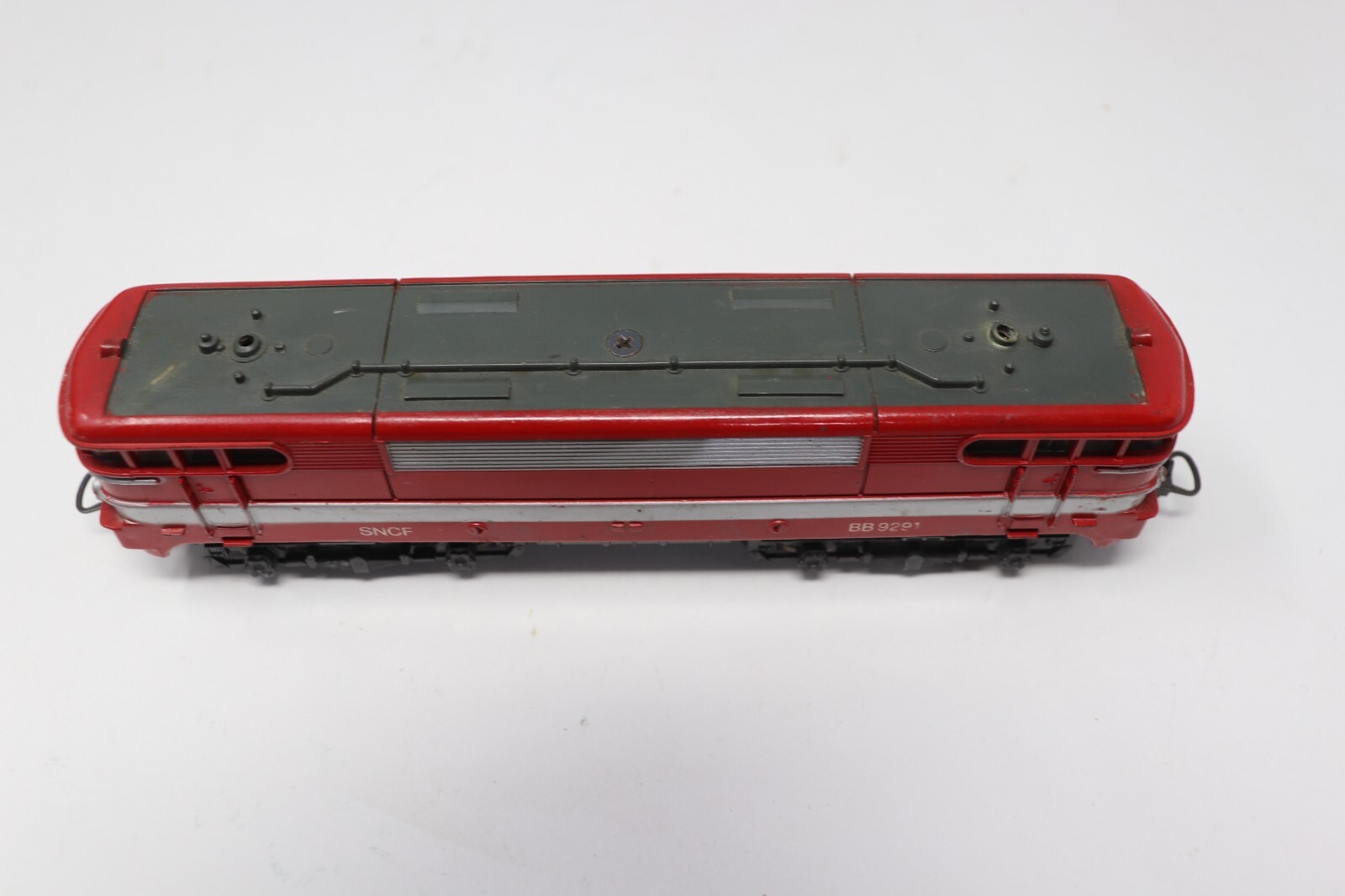 Vintage Lima Italy 8359 SNCF Red Class BB 9291 Capitole HO E-Locomotive UNTESTED