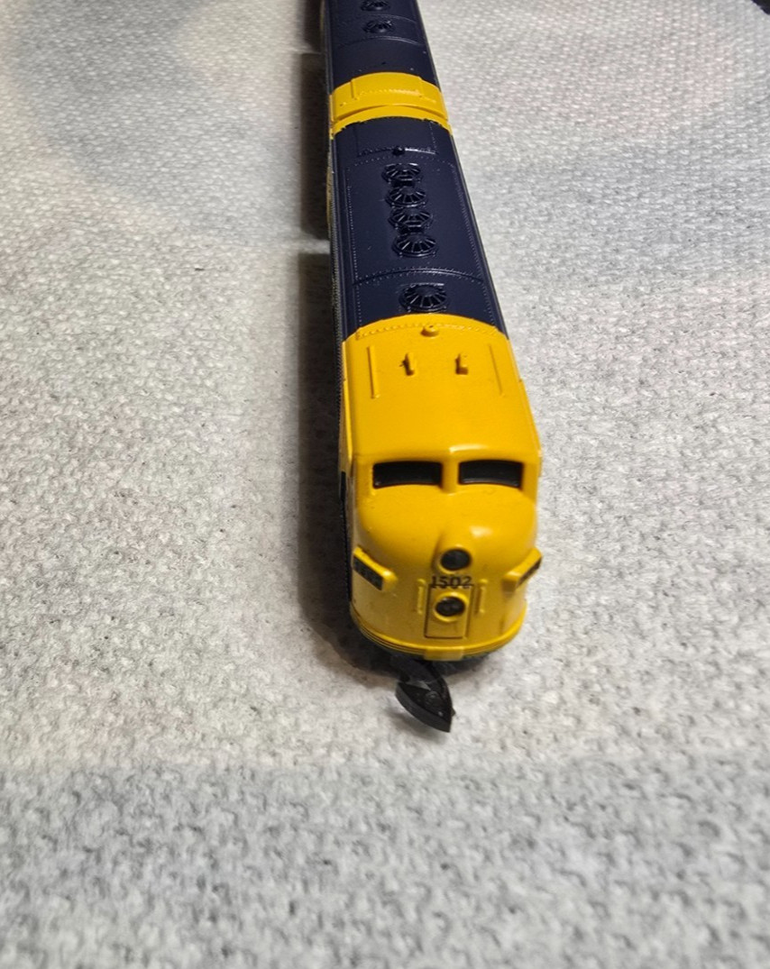 Marklin Mini-Club #8819 F7 A/B/A Engine set Alaska Z Scale, LN/Box/Instr.