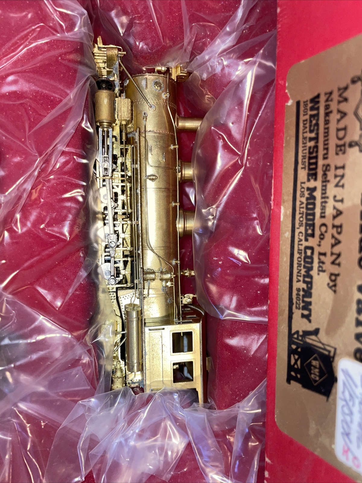WESTSIDE MODEL COMPANY D&RGW CLASS K-27 2-8-2 SLIDE VALVE New Other