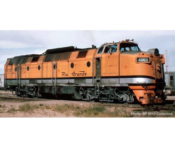 PIKO HO Scale ~ Krauss-Maffei ML4000 Denver & Rio Grande #4003 DCC Sound ~ 97819