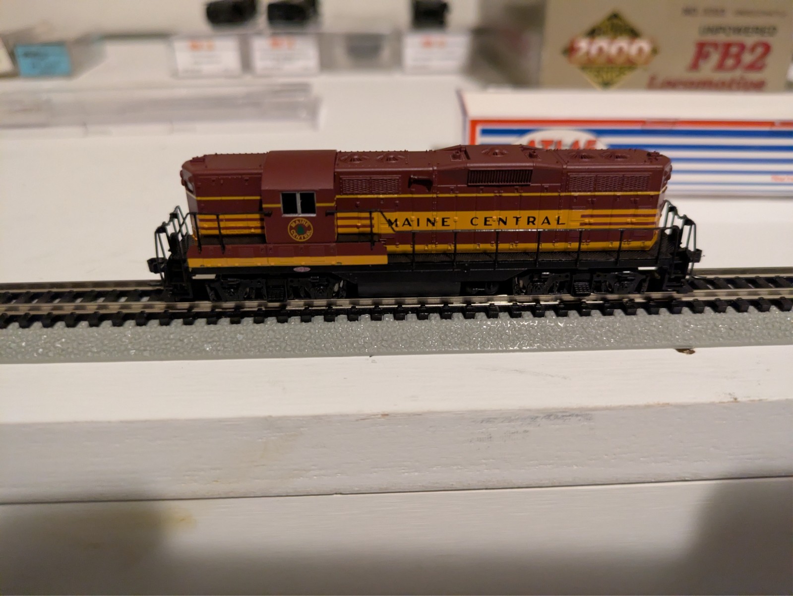 Atlas N Scale GP-7’s Maine Central #48047, no road #, READ