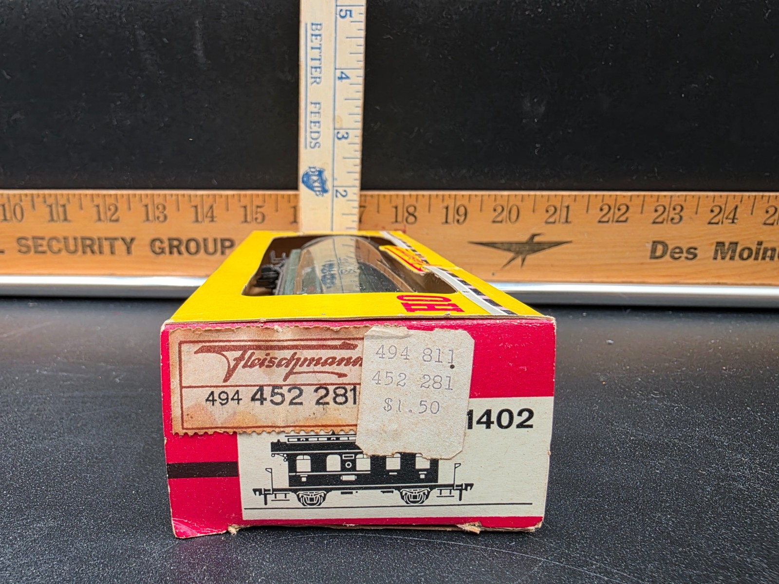 Vintage Fleischmann HO Scale Boxed #1402