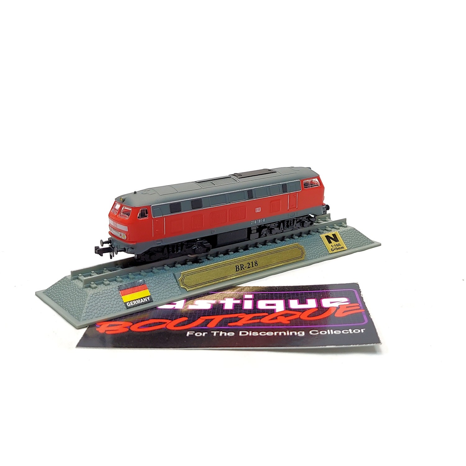 Del Prado DB Baureihe BR-218 1:160 #11 STATIC MODEL LOCOMOTIVE TRAIN ENGINE