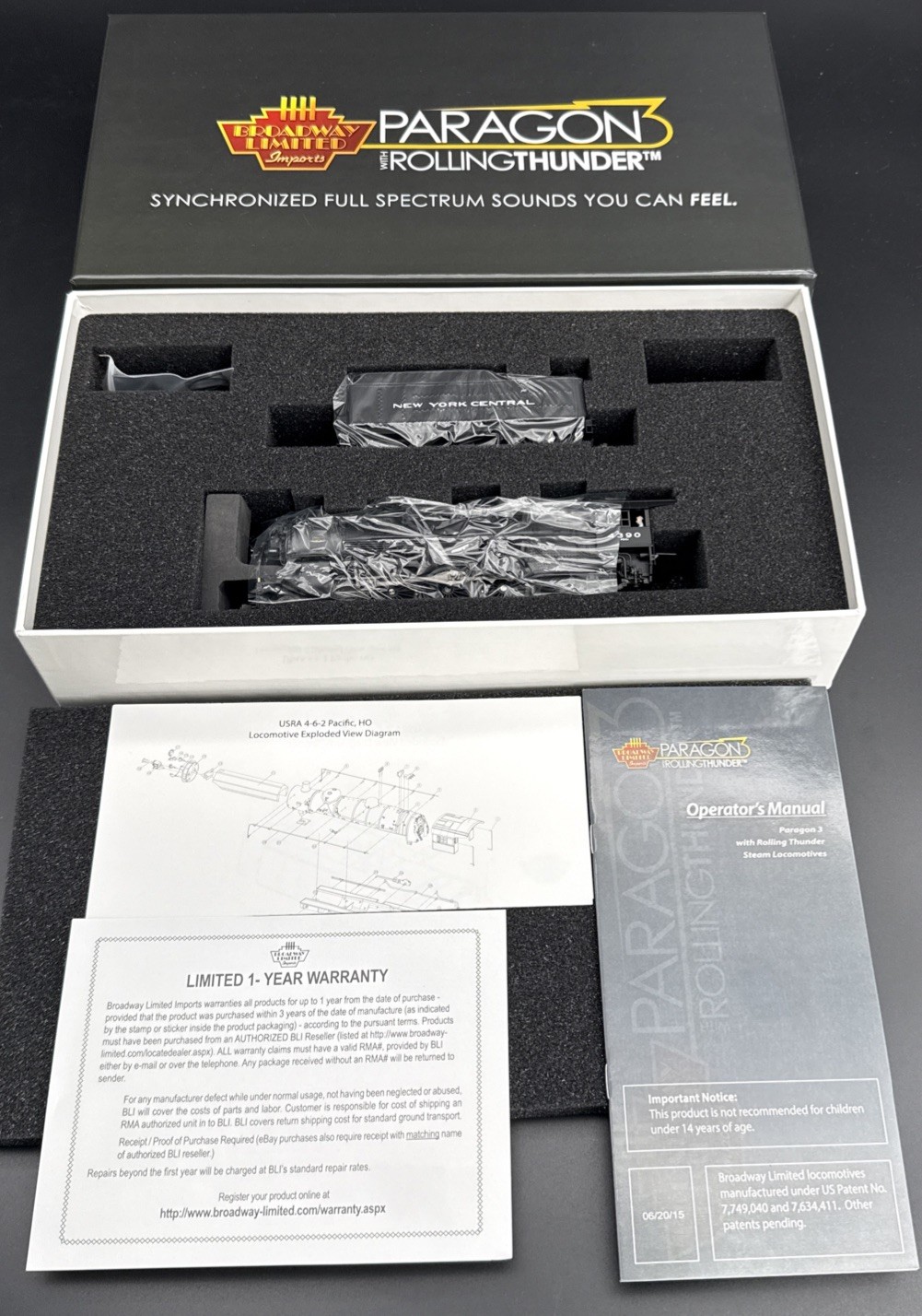 Broadway Limited 4629 HO USRA Light Pacific NYC Paragon3 Sound DC / DCC #4390
