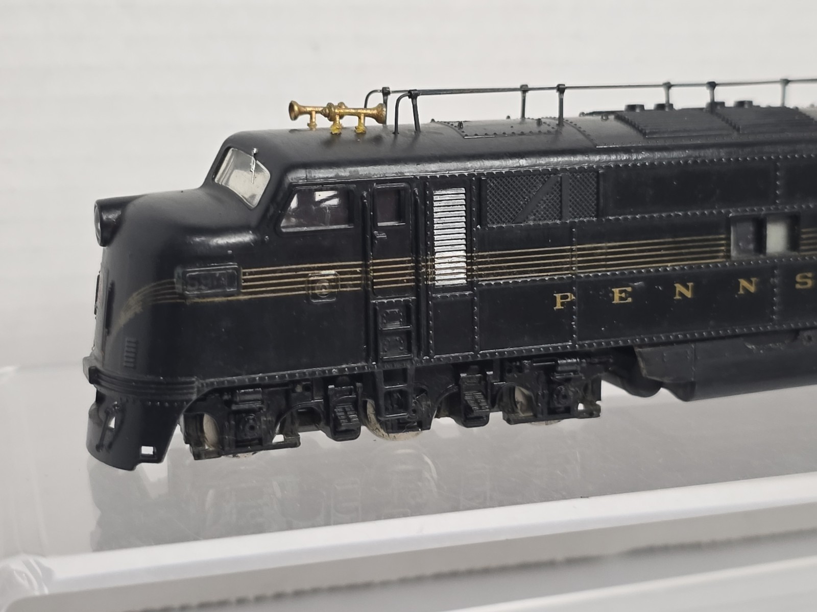 2 Custom Roco HO Scale Pennsylvania PRR 5900 5901 E7 A Diesel Loco Read Desc.