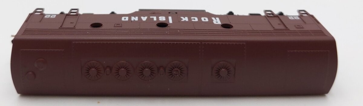 MicroTrains 98002240 Z Rock Island EMD F7B Diesel Locomotive Dummy w/Lights #22
