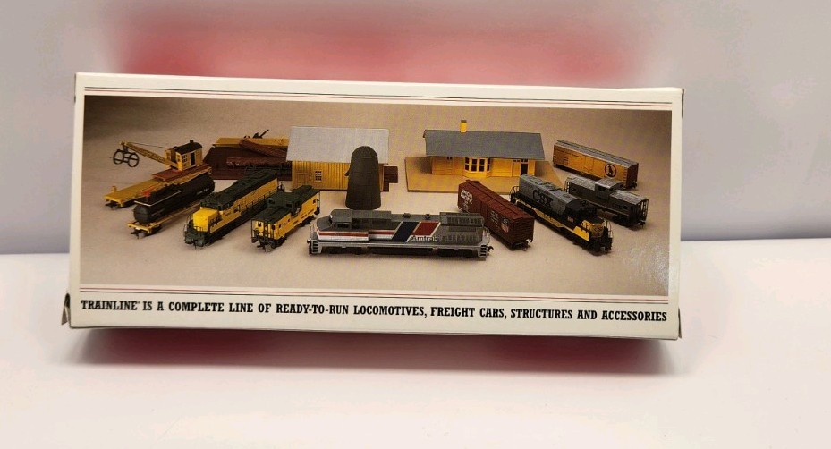 Walther’s Trainline RTR HO NFS 9316 FLAT CAR W/ TOTE TRAILER RAIL CAR NOS C3