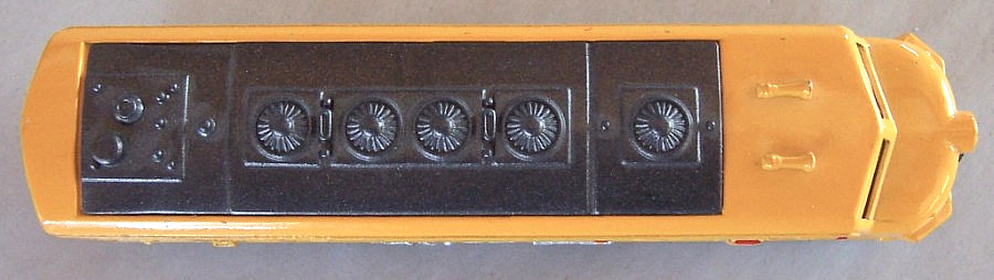 Toysmith Yellow Pacific Express 1730 Locomotive Engine, PULL-BACK TOY, Excellent