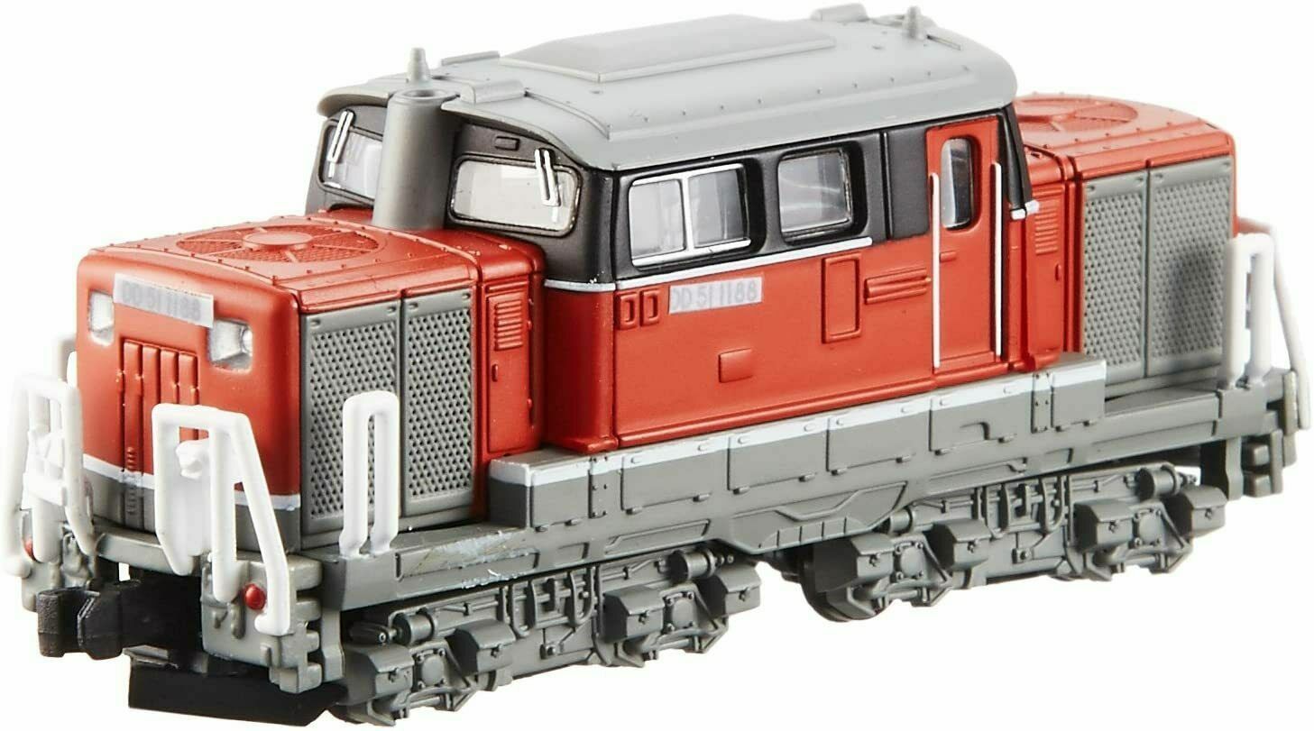 N Bandai B Train Shorty DD51 Diesel Cargo Non-Powered JR Freight Loco Kit (Red)