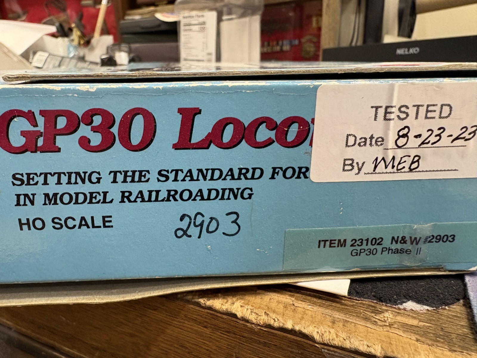 AJ- HO Scale Proto 2000 23102 N&W Norfolk Western EMD GP30 Diesel #2903