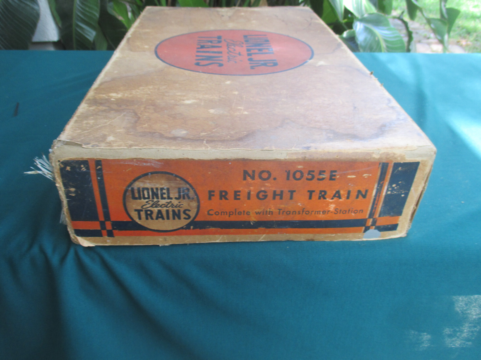 O-27 Prewar Lionel- 1055E Set Box, 1681E engine & tender, 1679, 1680, 1682 BOX