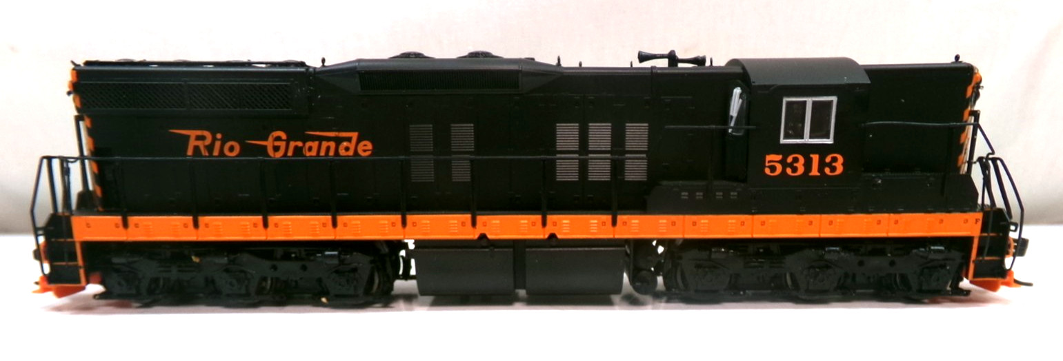 HO gauge Proto 2000 Rio Grande SD9 diesel engine in orig box (lot 7108)