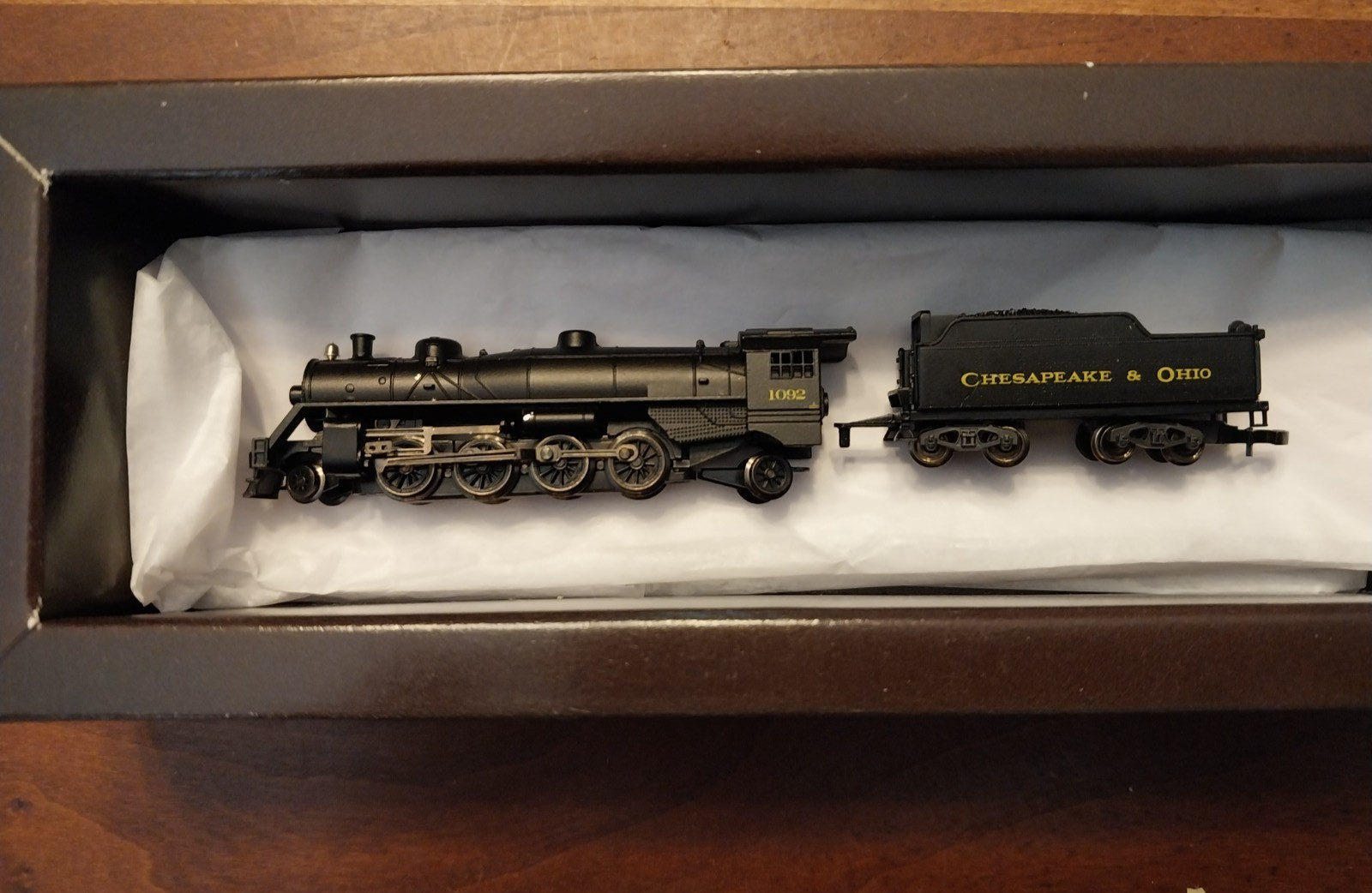 Marklin Chesapeake and Ohio RR Mikado 2-8-2 Locomotive w/tender Z Scale Tested