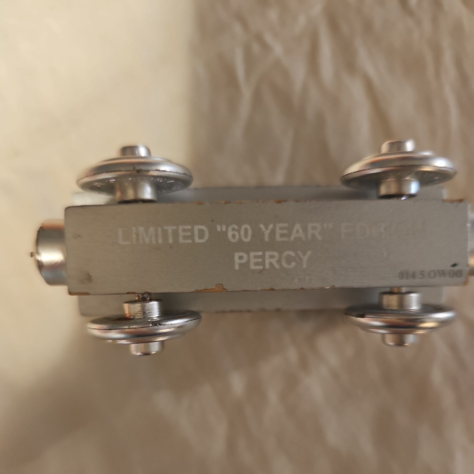 Thomas & Friends Wooden Railway Silver Percy 60 Year Limited Edition