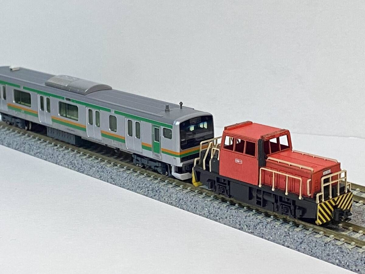 Kiha Kobo B-17 Omiya Switcher Locomotive Color Paper Kit N Gauge 1/150 Switcher
