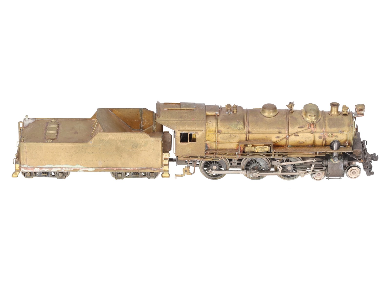 Max Gray KTM HO Brass PRR G-5 4-6-0 Ten Wheeler – Unpainted EX