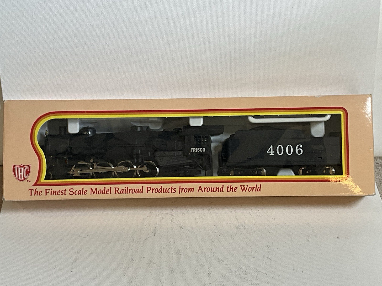 IHC Frisco Lines 4006 Steam Locomotive and Tender Mikado M9468 Vintage NIB