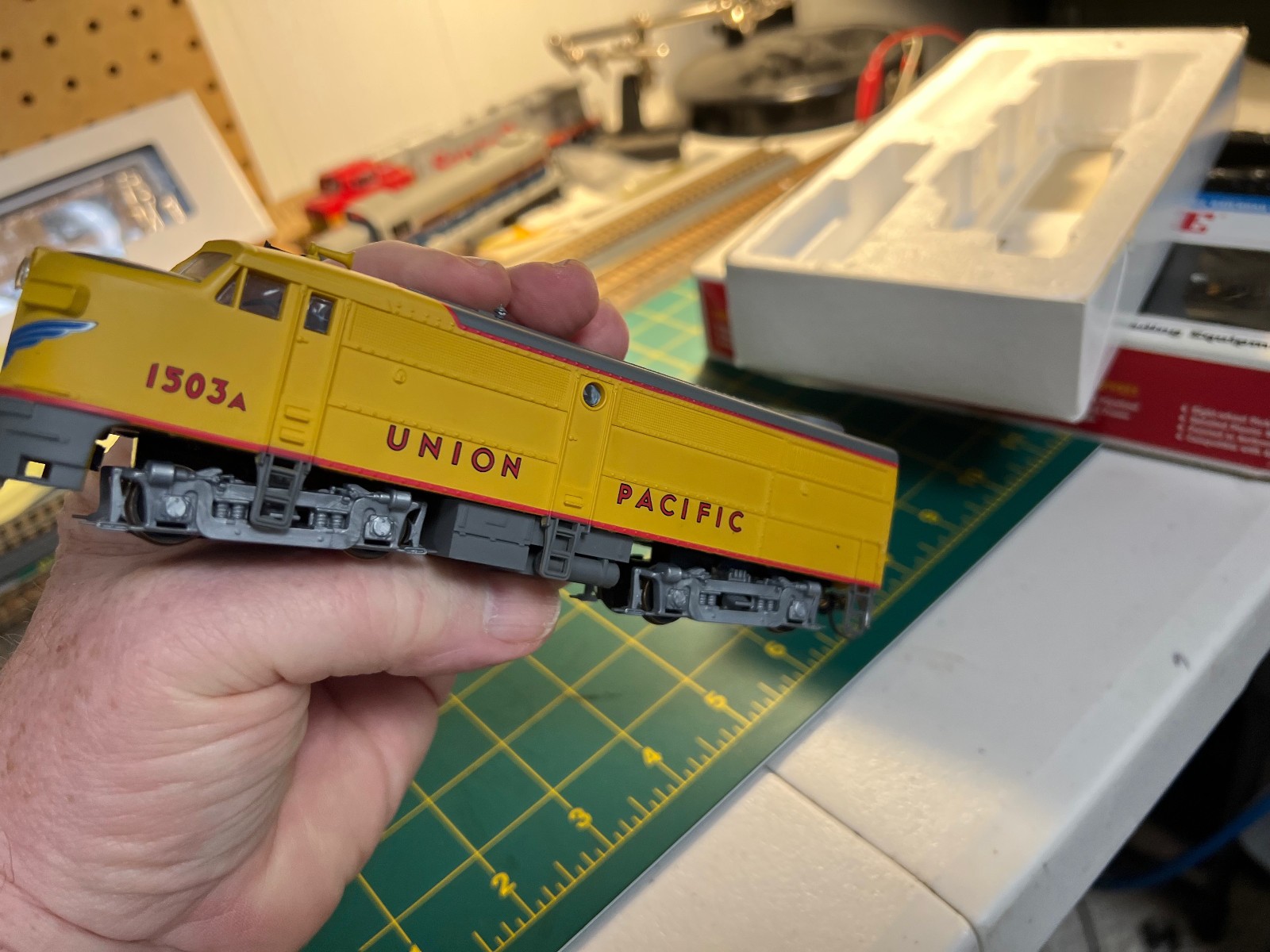 Walthers HO #931-204 ALCO FA1 Union Pacific #1503DCC Decoder installed, runs