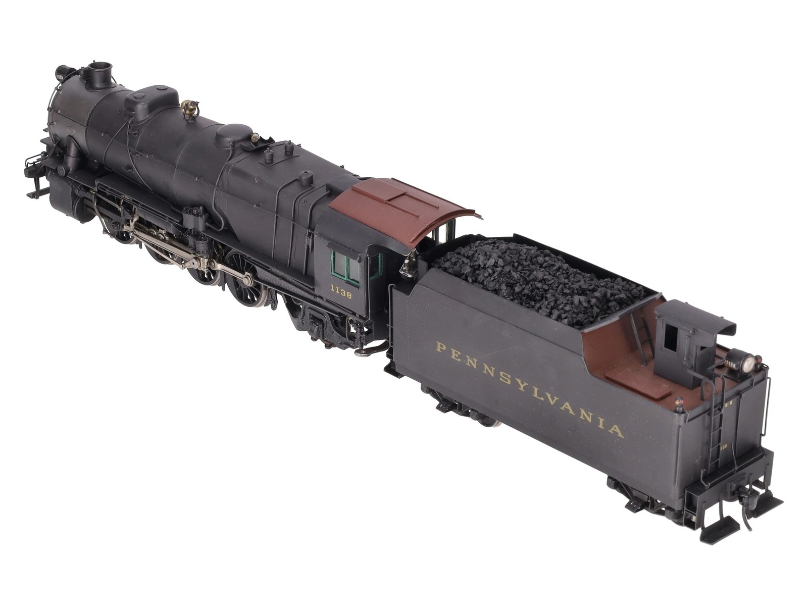KTM Scale Models 1138 O Brass Pennsylvania 2-8-2 L-1 Steam Locomotive #1138/Box