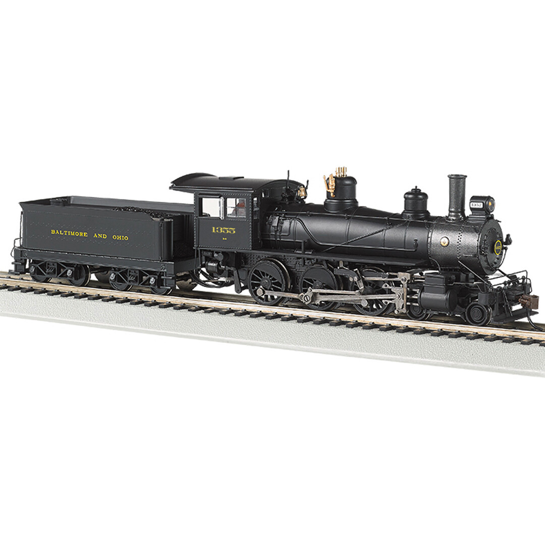 NEW Bachmann Baltimore&Ohio 1355 Baldwin 4-6-0 Steam Loco HO Scale FREE US SHIP