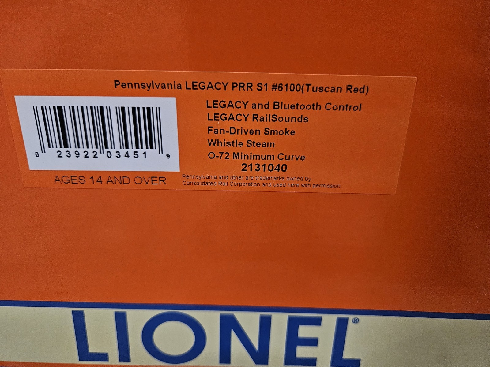 Pennsylvania LEGACY S1 6-4-4-6 6100 Tuscan Red #2131040