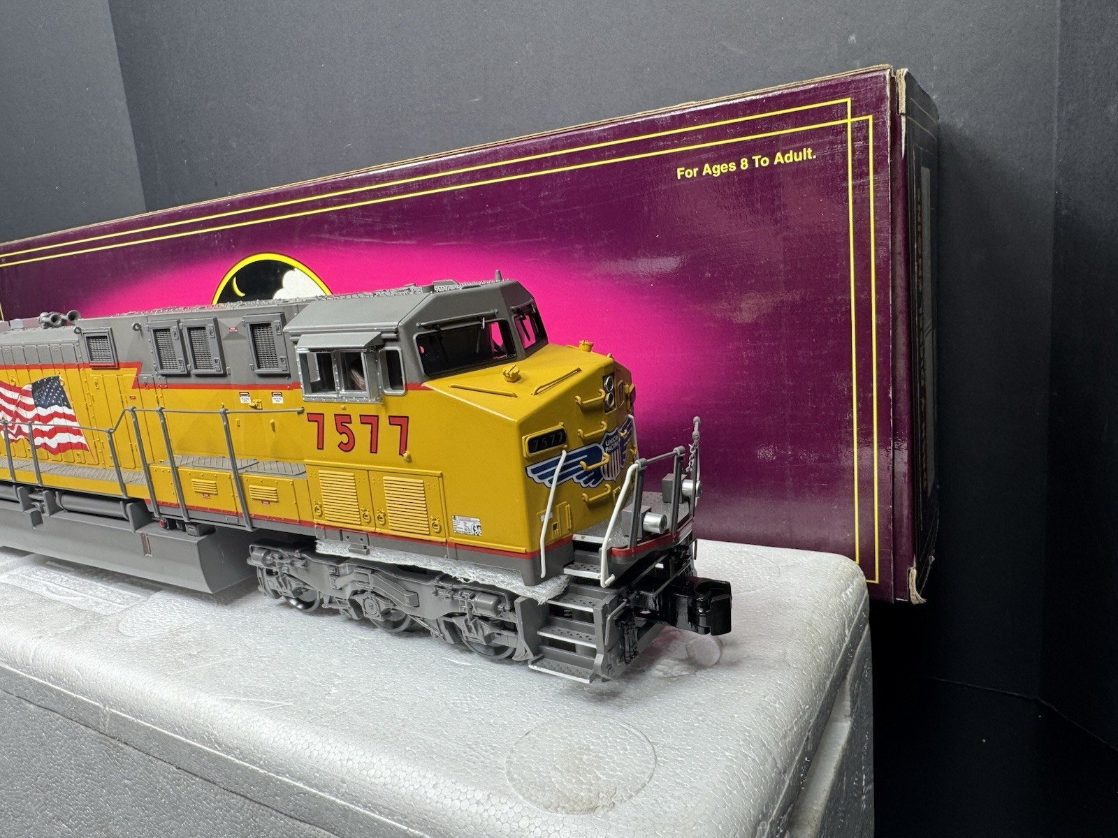 MTH 20-2511-3 Union Pacific UP AC6000 nonpowered diesel engine #7577 EX