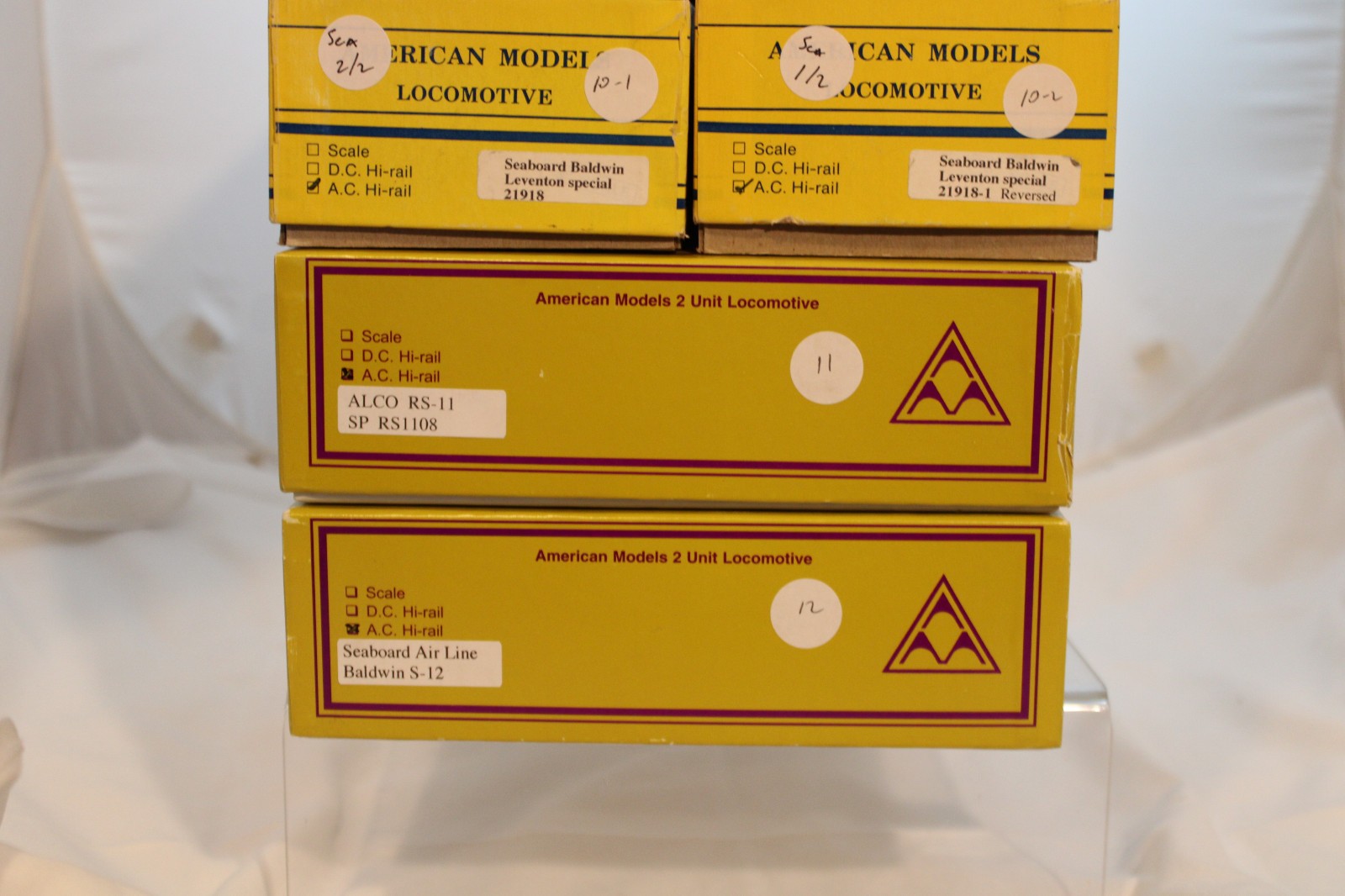 S Scale – American Models – 2 Unit Locomotive – Your Choice
