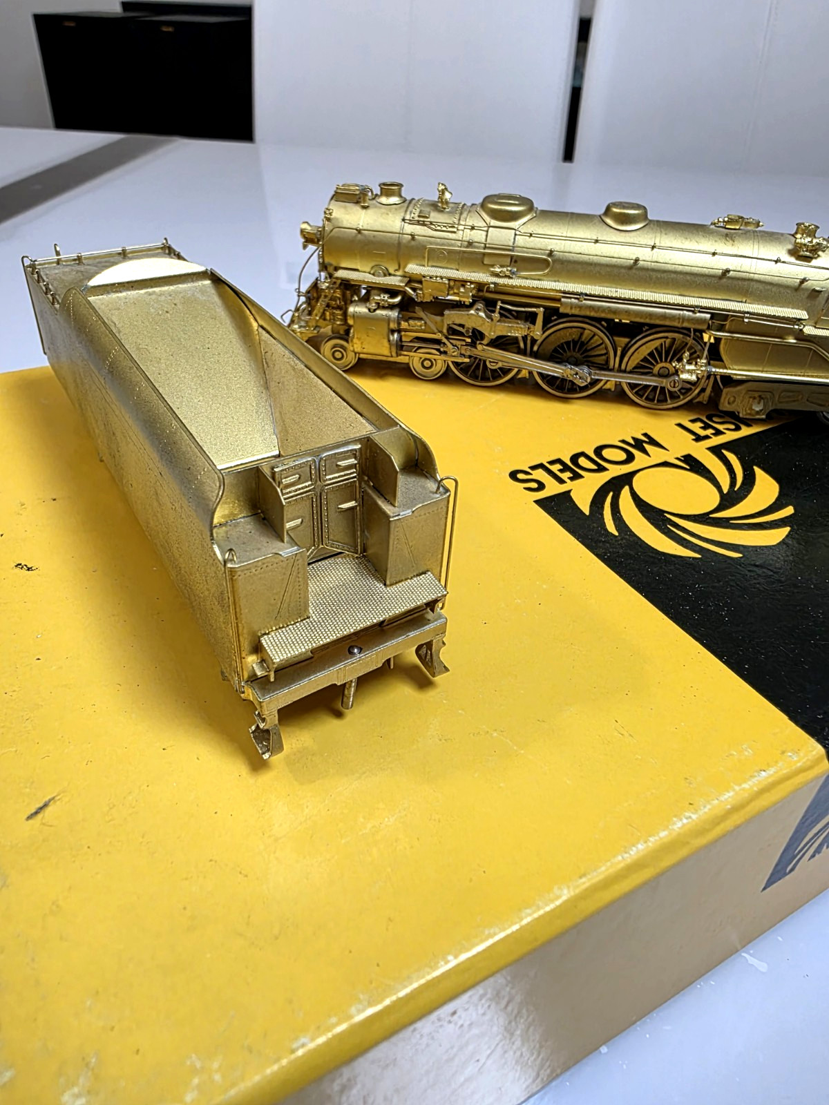 Sunset Models Brass HO Scale NYC #5344 4-6-4 Steam Locomotive