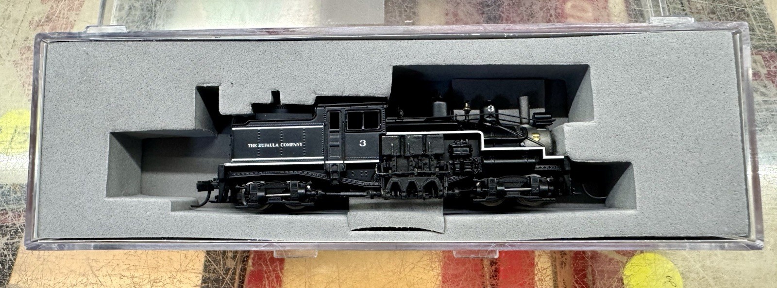 Atlas N Scale #41629 Two Truck Shay Eufaula Company #3 Dc Version
