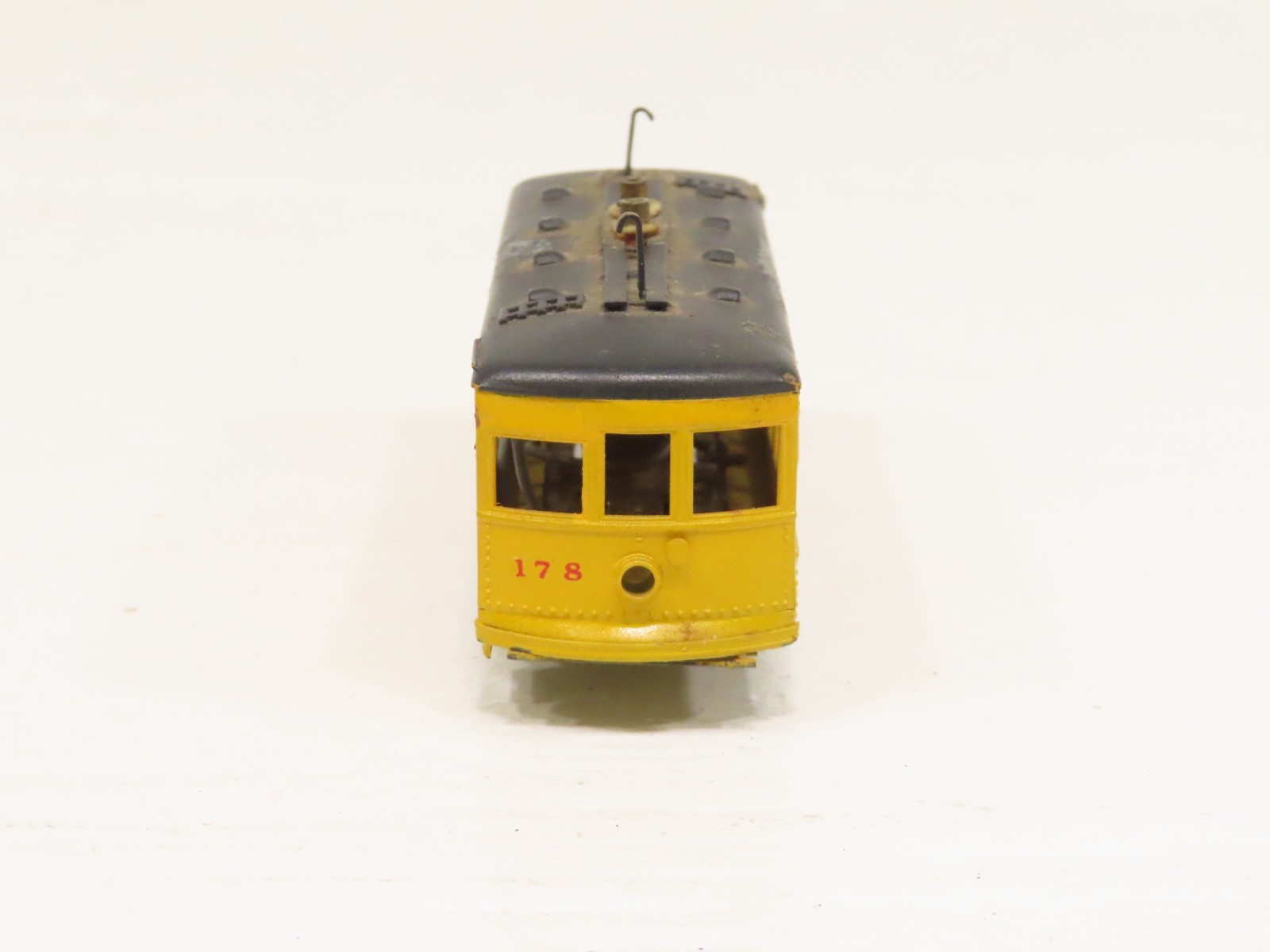 KTM Vintage Birney Trolley HO Brass Hobbiest Painted AS-IS 12986