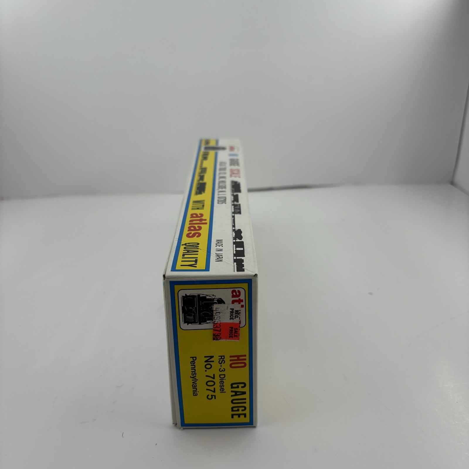 ATLAS 7075 RS-3 HO Gauge DIESEL LOCOMOTIVE PENNSYLVANIA RR Black 8055 In Box