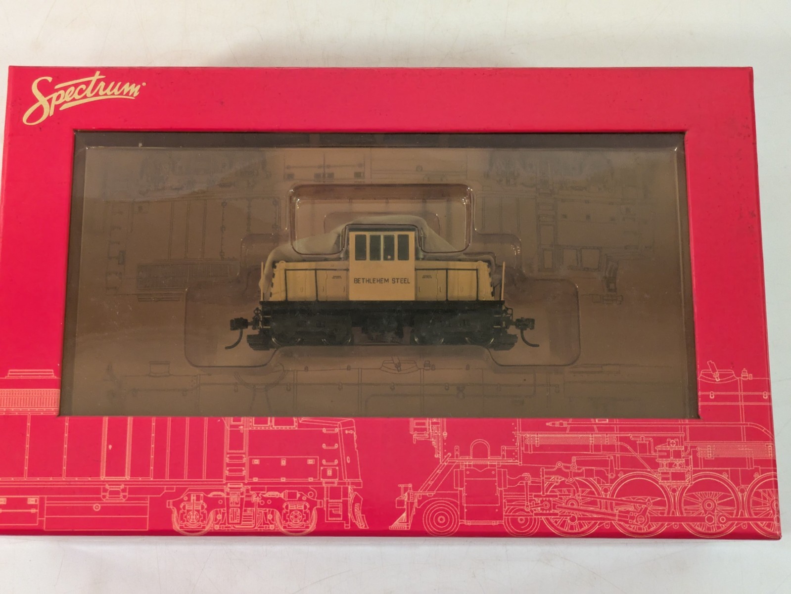 HO GE 45 Ton Switcher Bethlehem Steel DC+DCC Equipped NIB NOS # 85205