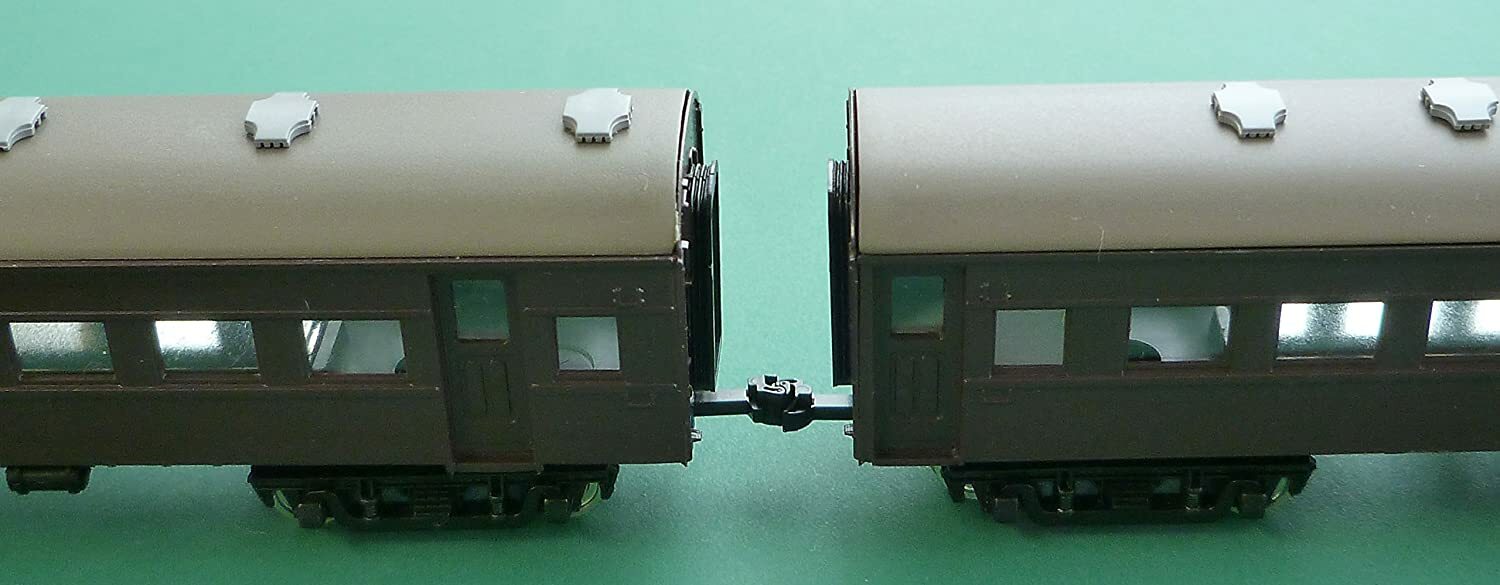 N gauge 8051 knuckle coupler (long, black / 20 pieces)