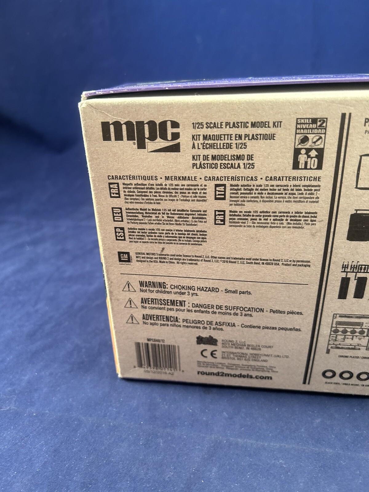 MPC 1/25 1984 GMC Pickup Model Kit Black MPC848 Plastics Car/Truck 1/24-1/25 REA