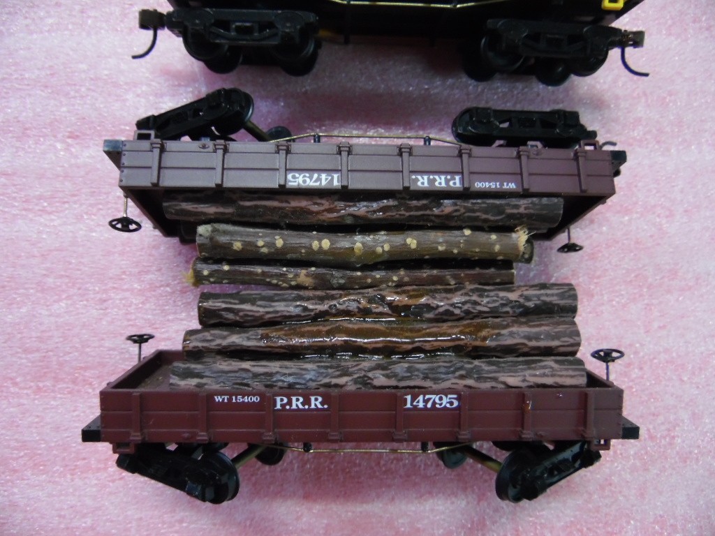 HO 36 MONON BL2 LOG TRAIN DCC “TESTED”