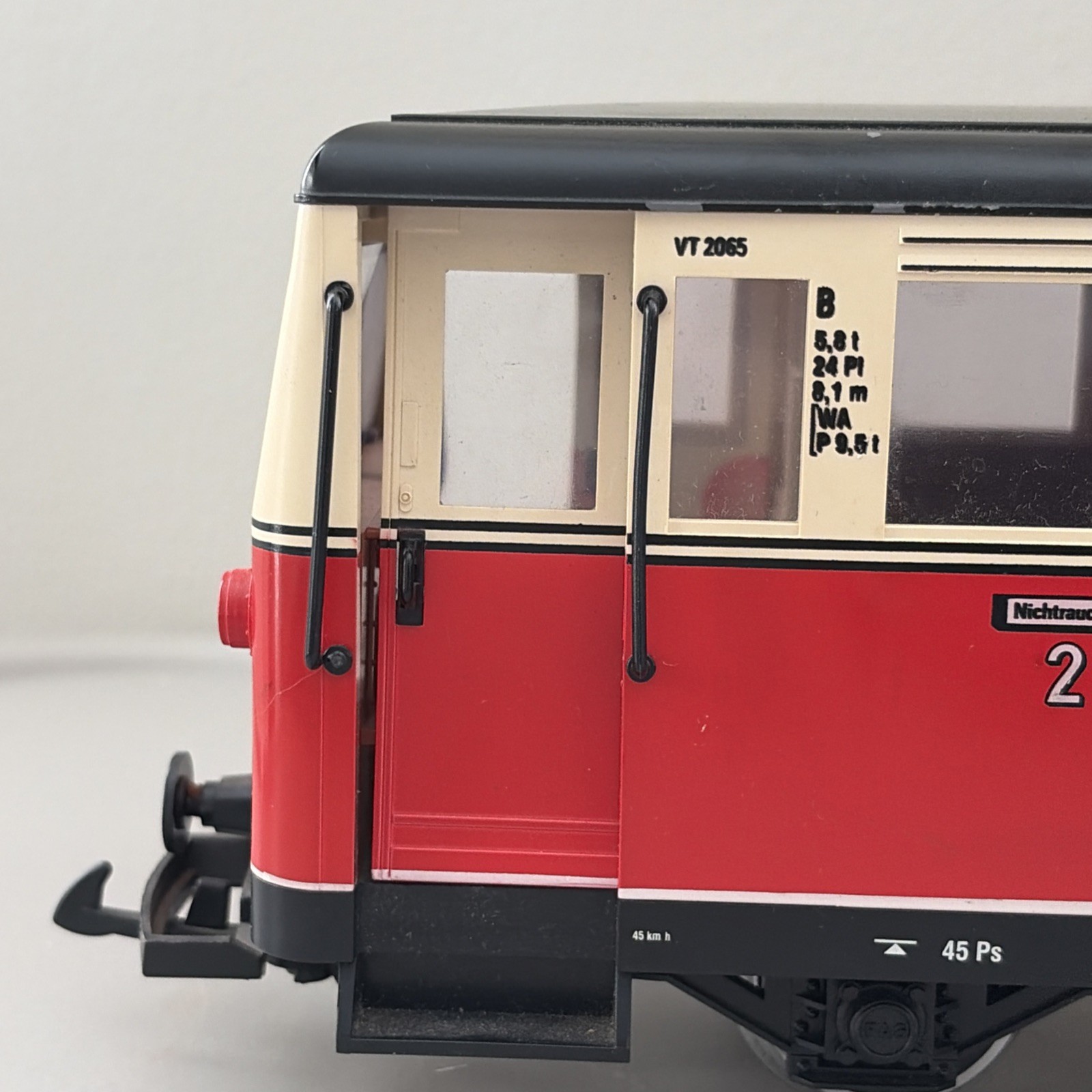 Vintage LGB 2065 Streetcar Railbus Western Germany READ!!!