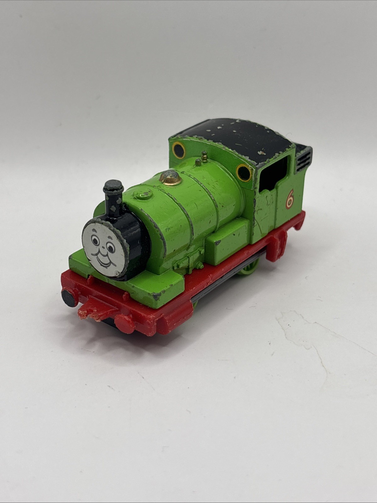 Vintage 1984 Thomas the Train & Friends PERCY #6 Paper Sticker Face ERTL