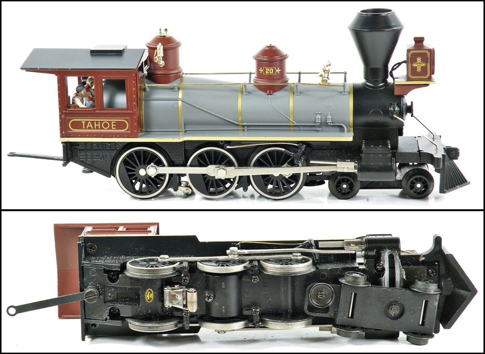 MTH 30-1278-1 Virginia & Truckee 4-6-0 Ten-Wheeler Upgraded to PS-3.0 LN