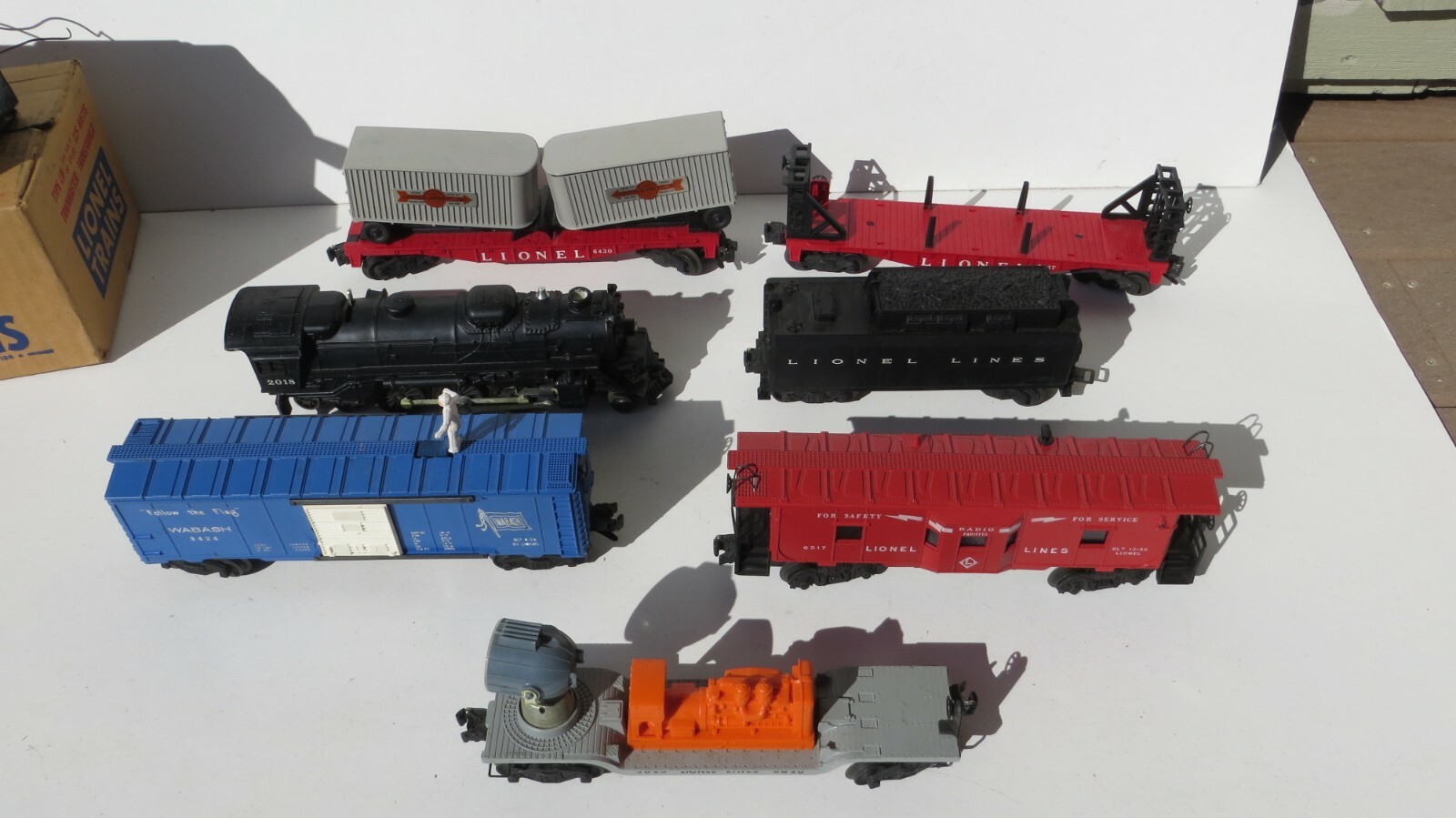 Lionel Postwar 2265WS Set 1950s w/ Boxes: 2018 6430 3424 6026W 3620 6517