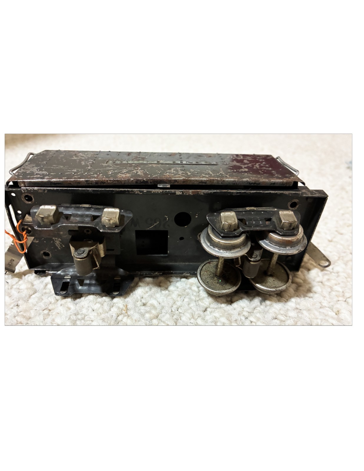 Pre-War, O Gauge, Commodore Vanderbilt 265W Locomotive, Lionel Tender/ Dump Car