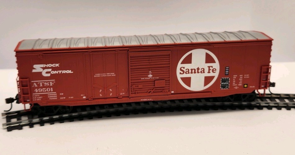 VINTAGE ATHEARN HO 91201 50′ COMBINATION DOOR BOXCAR #49501 MINT C21