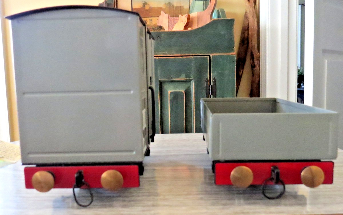 Mamod Steam Railway SL1 Narrow Gauge Train Set Green Loco 4 Wagons Track England
