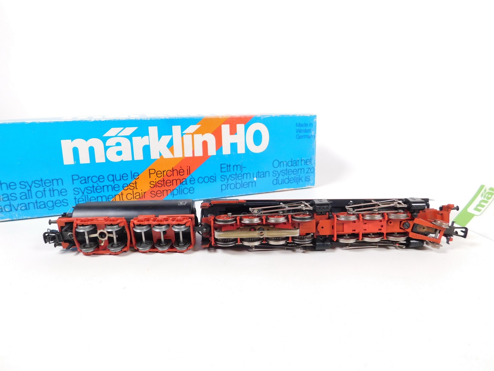 Märklin H0 AC 3102 Cast Steam Locomotive w Tender Mallet 53 0001 DRG Box