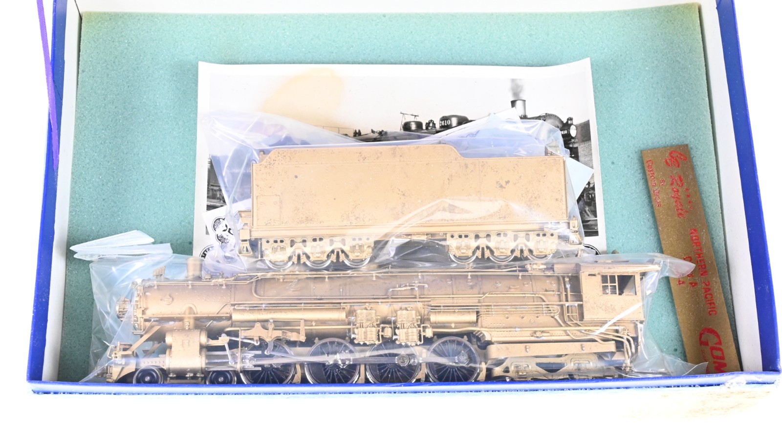 NJ Custom Brass 4-8-4 Class A Northern Pacific HO scale